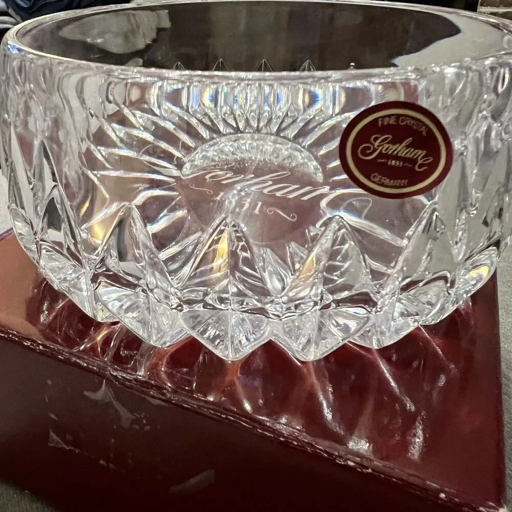 Vintage Gorham Althea Full Lead Crystal 5 3/4